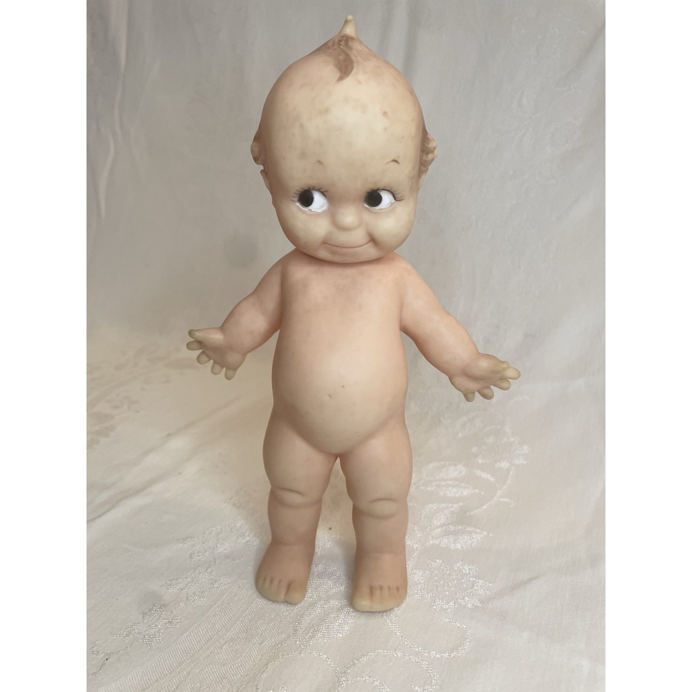 Vintage Kewpie Doll Squeaker Cameo 10.5" Collectible